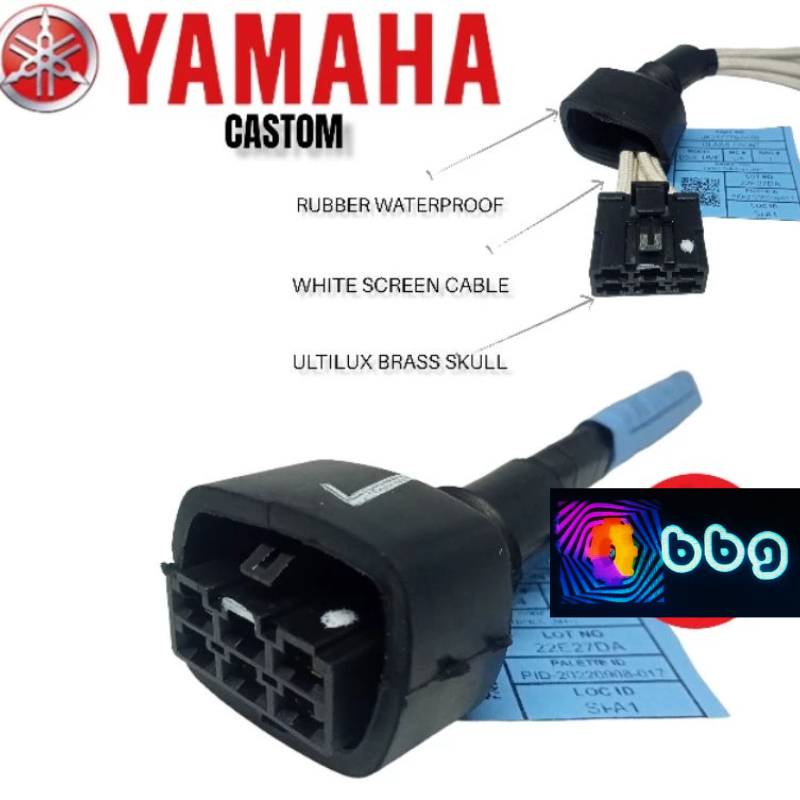 Soket Legulator Kiprok Yamaha R25 Kabel Caston