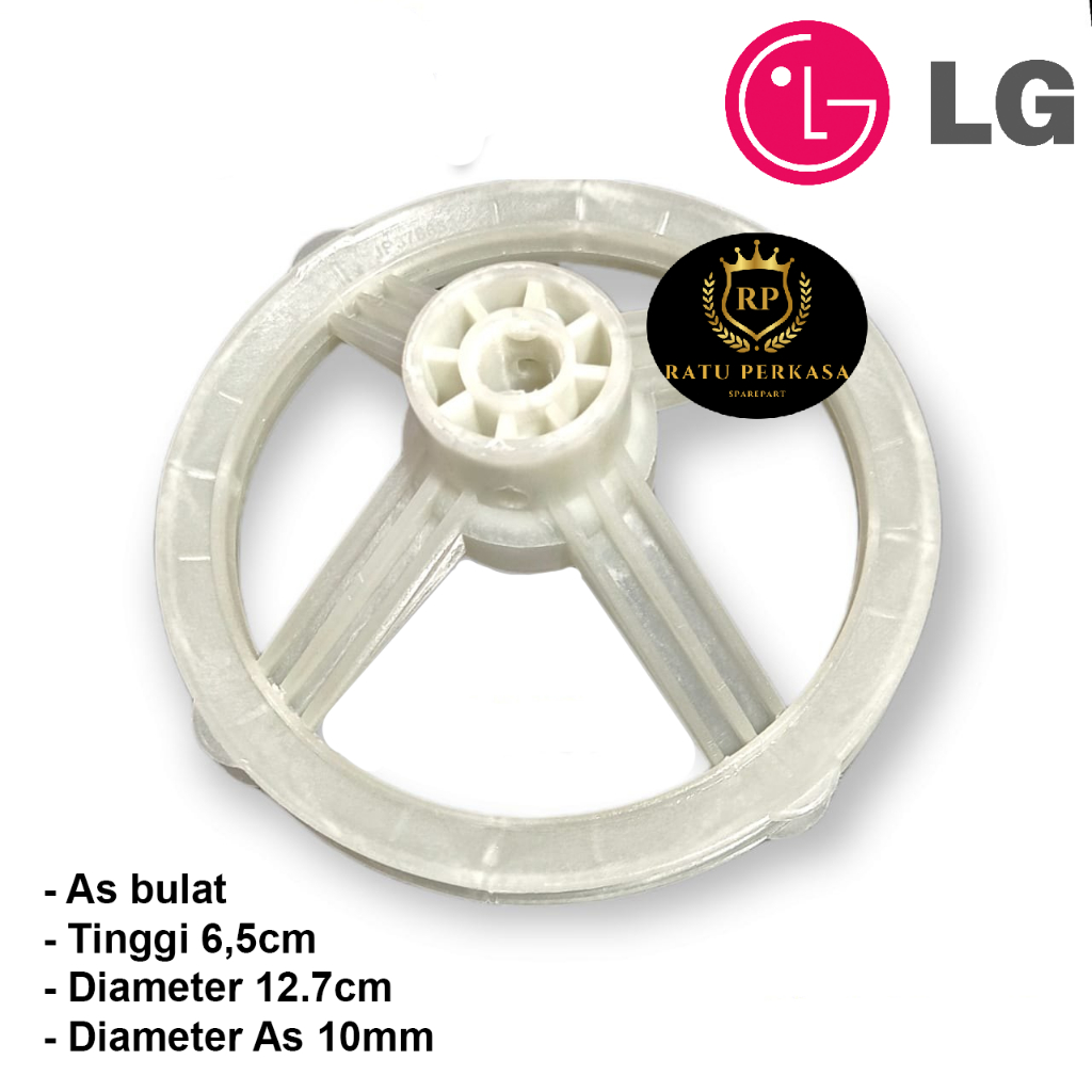 Pully GEARBOX Mesin CUci LG 2 Tabung 9 KG - 16 KG
