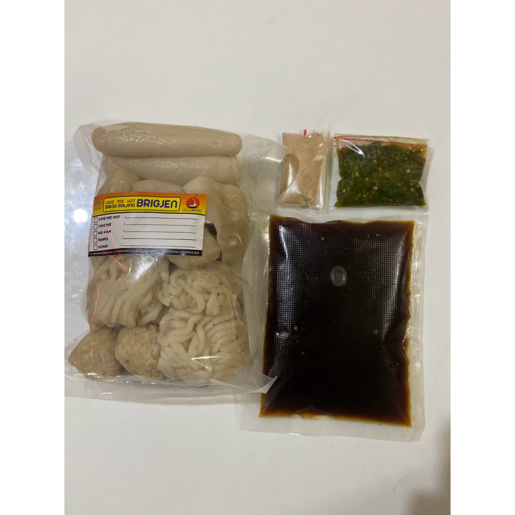 

Pempek Premium Homemade Campur isi 20 @baksomalangbrigjen