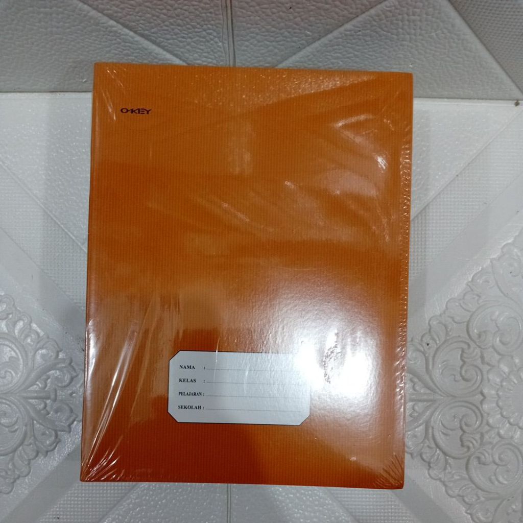 

Buku tulis Okey motif craft 58 lembar/buku, harga per pack ( isi 10 buku )