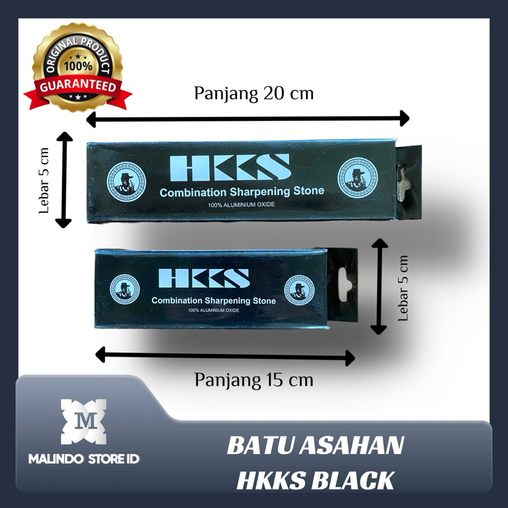 Batu Asahan HKKS Hitam / Batu Asahan HKKS Black