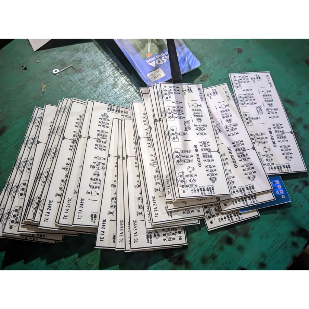 PCB Tone control mam ta2411c fiber chem