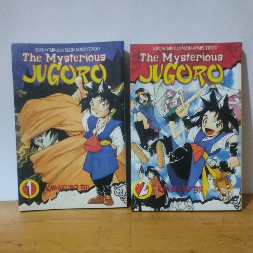KOMIK ELEX MEDIA THE MYSTERIOUS JUGORO KARYA : KAWAKUBO EIJI NOMOR 1 & 2 TAMAT