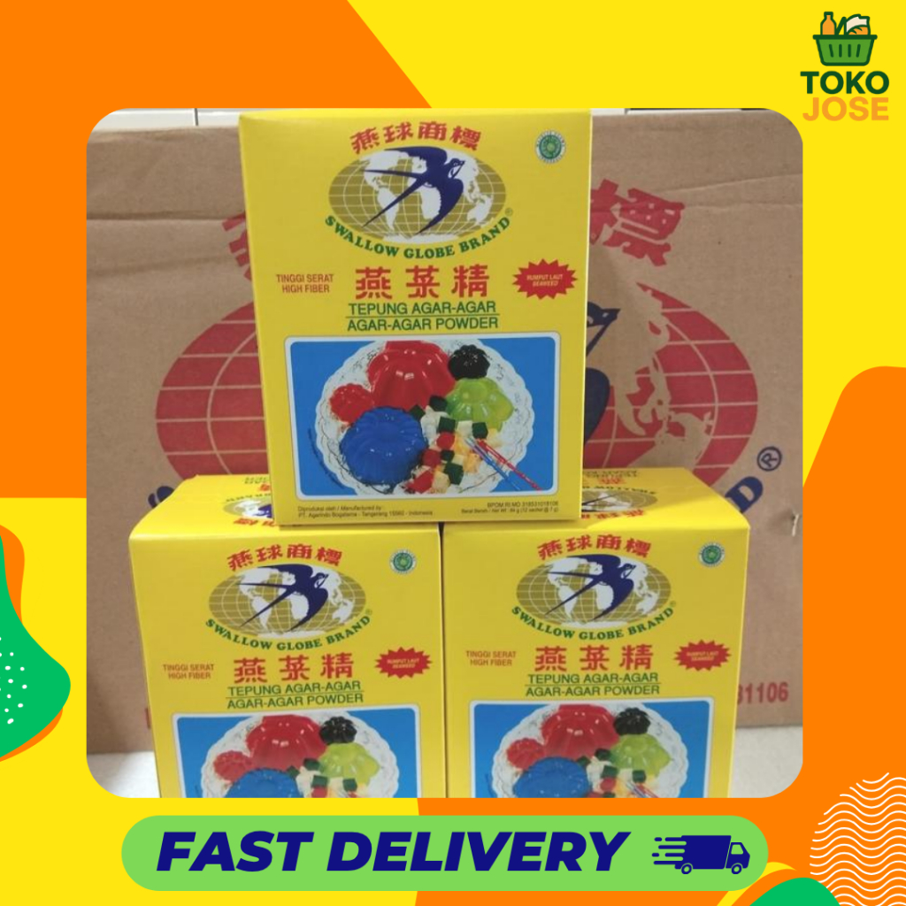 

Swallow Globe Agar-Agar / Agar Swallow 1 Box