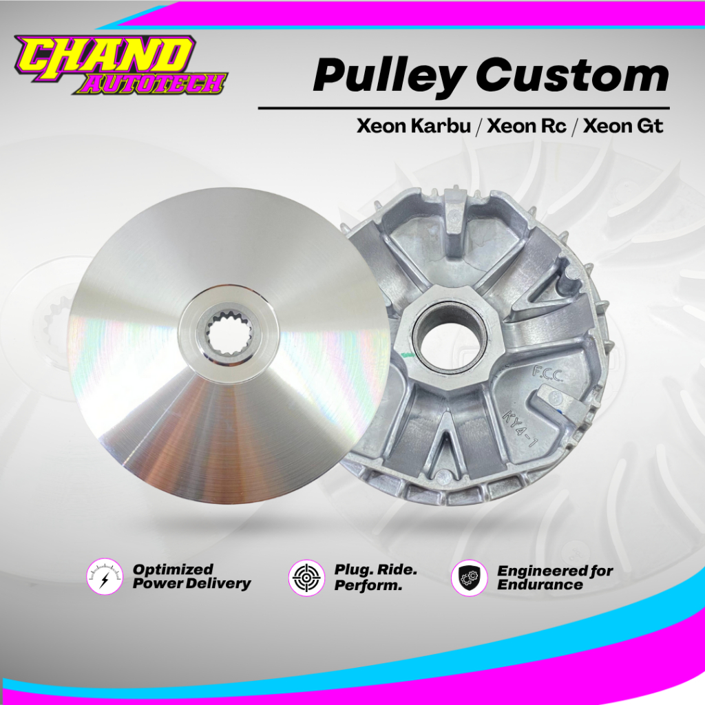Pulley Pully Custom XEON Interlock Rumah Roller Pulley Roller XEON FI XEON GT XEON RC Pully Xeon