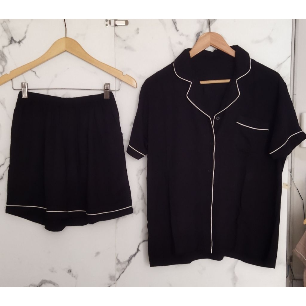 LUNEREVER | BLACKFOREST SET | BAJU TIDUR WANITA | PAJAMAS