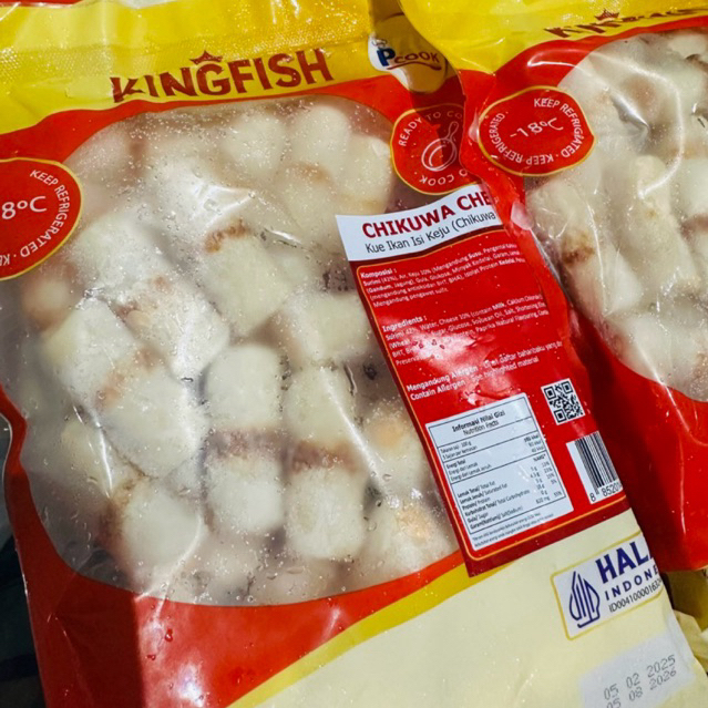 

KingFish Chikuwa Cheese 500gr