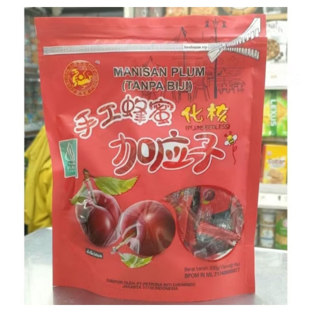 

manisan plum 200 tanpa biji (basah)