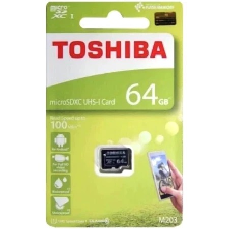 Memori Toshiba Mmc 32GB 64GB Kartu Memory Micro SD mmc Card