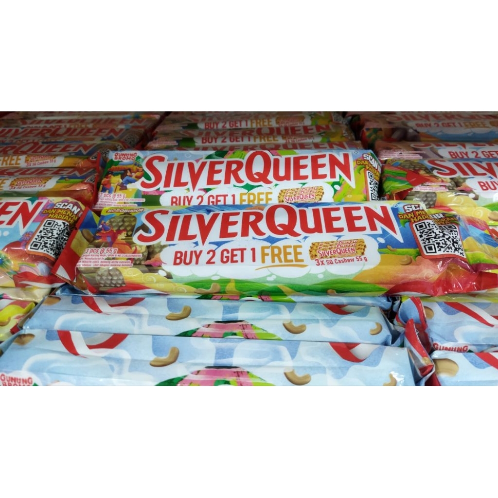 

SILVERQUEEN BUY 2 GET 1 FREE INDONESIAKU / SILVERQUEEN EDISI INDONESIAKU / SILVERQUEEN EDISI HUT RI / DELFI / NOCKERS / SILVERQUEEN AGUSTUSAN / SILVERQUEEN HUT RI