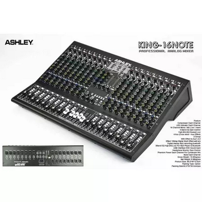 MIXER ASHLEY KING 16 NOTE KING16 NOTE KING 16 NOTE ORIGINAL