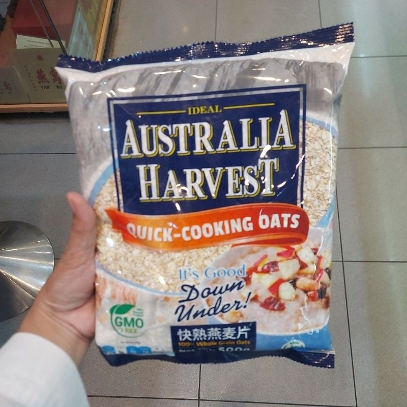 

[oddsolshop] pekanbaru/Australia Harvest Quick Cooking Oats 500GR Sereal Instan Sarapan Oat Cepat