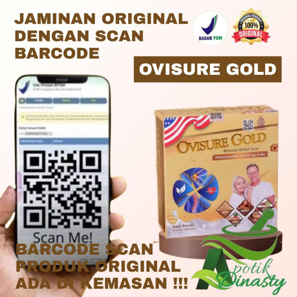 

Ovisure Gold Susu Kesehatan Tulang Persendian Syaraf Kejepit Tulang Keropos