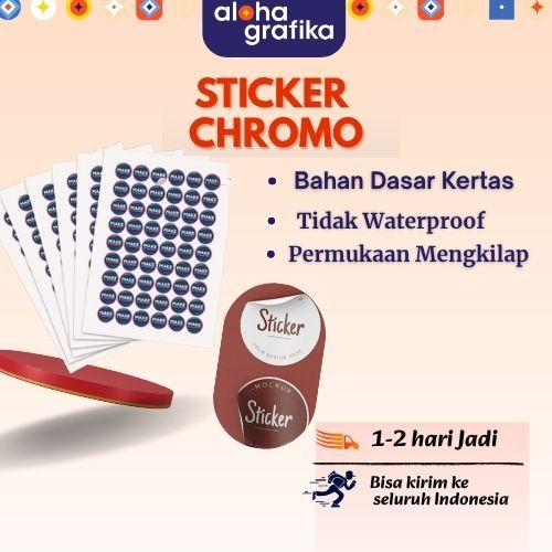 

Sticker Label Chromo / Sticker Label Kertas / Stiker Chromo