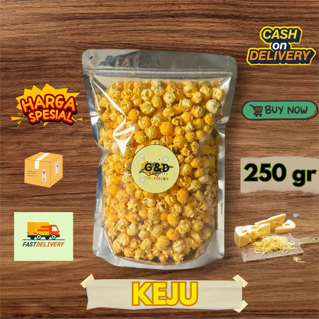 

G&D Munchies_Popcorn Keju