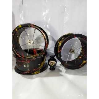 ECER GROSIR BLADU RACING GULUNGAN SENAR LAYANGAN VARIASI JERUJI STAINLESS BLADU KEREN