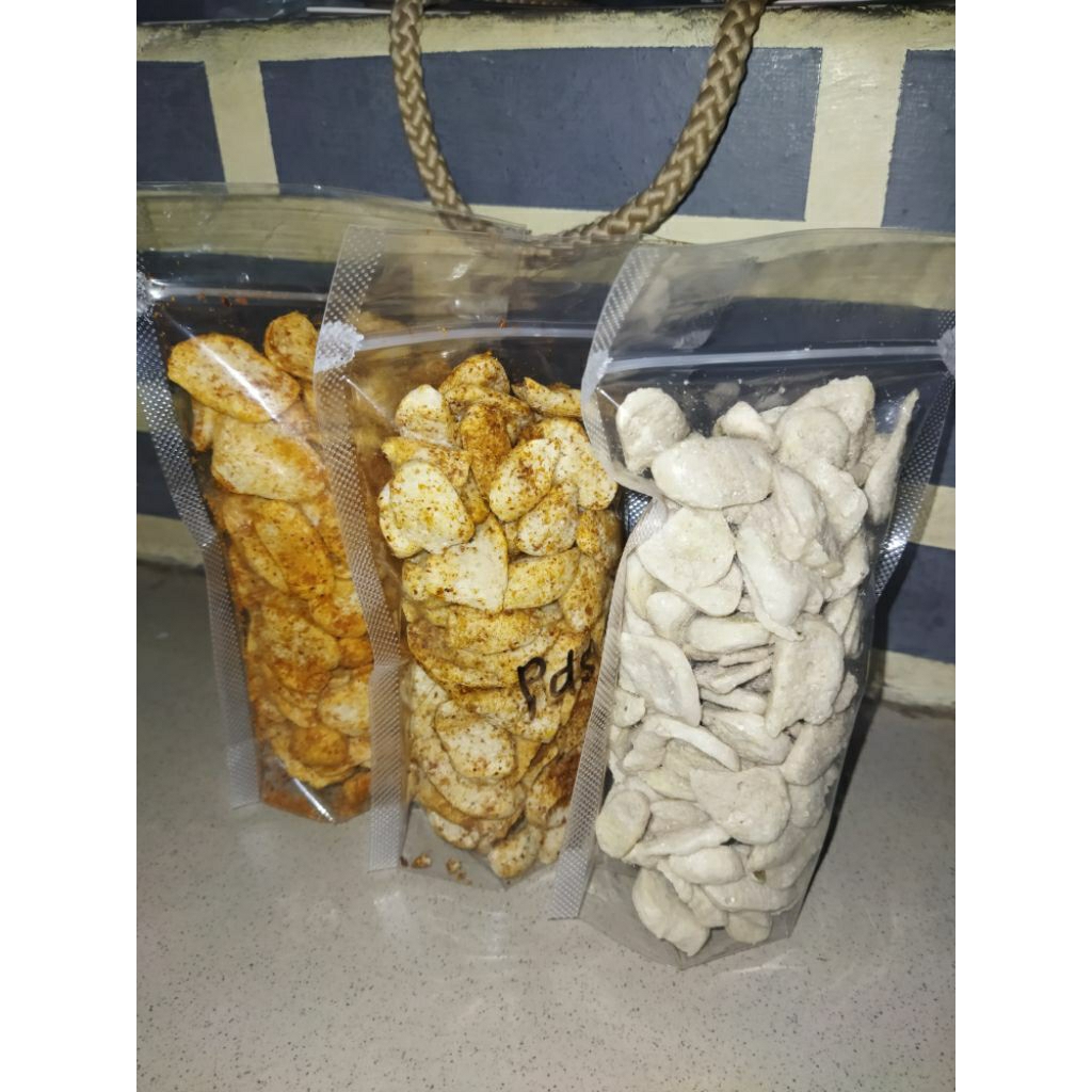 

OTAK OTAK KRISPI KERIPIK KRIUK KREMES UKURAN 250GR