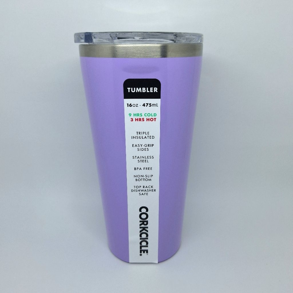 Tumbler Corkcicle Original 16oz / 475 mL Lilac - Tumblr Corkcicle Ungu / Gelas Minum Corkcicle ORI