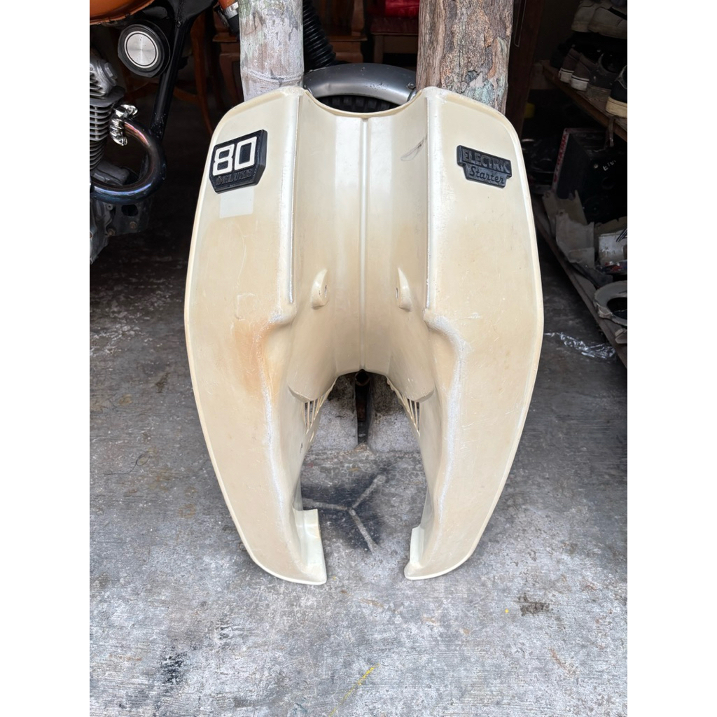 Sayap Tebeng Dek Putih Suzuki RC 80 RC80 RC 100 RC100 Spirit Bravo DK Original
