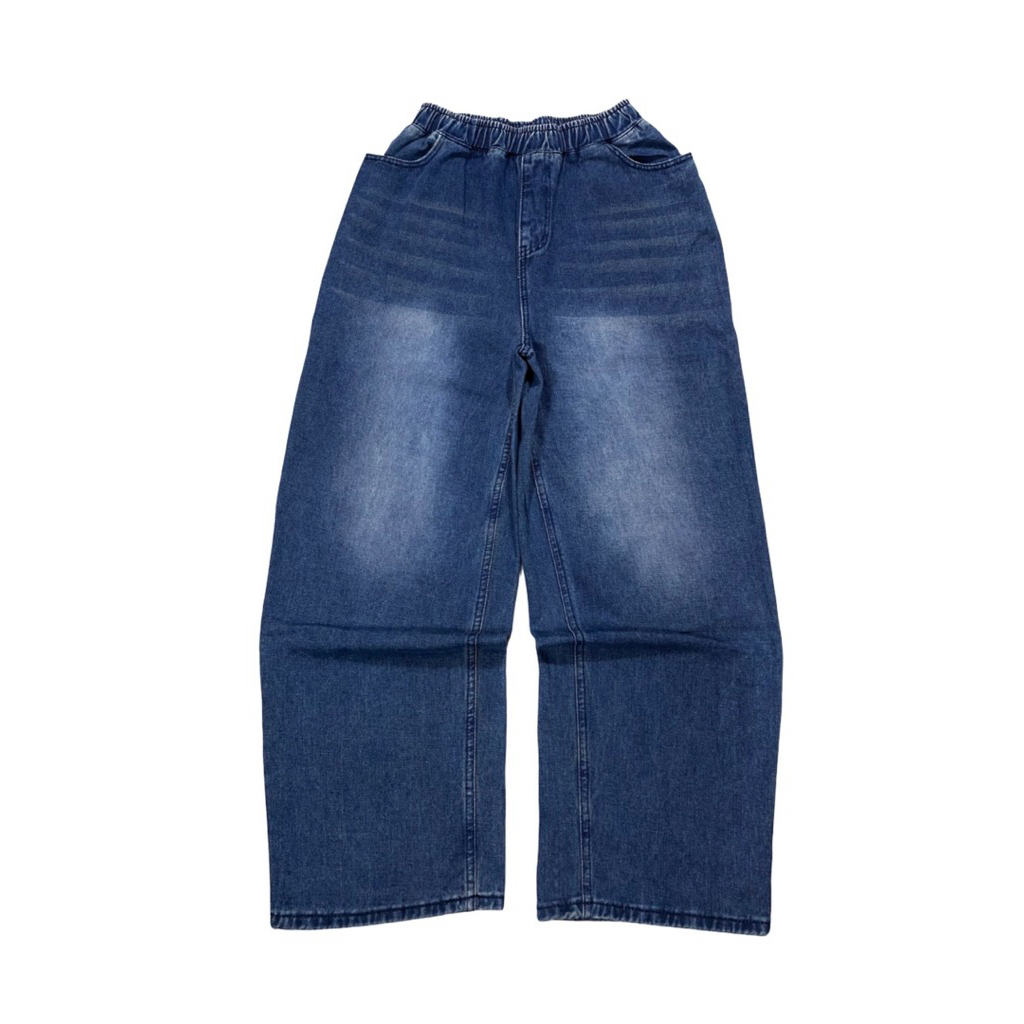 UNKNOWN BAGGY DARK BLUE WASH LOOKS LIKE TELEVISI STAR PANT