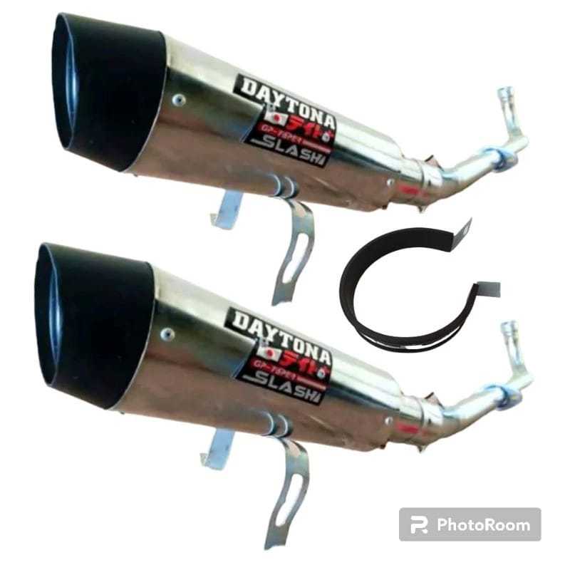 KNALPOT DAYTONA RACING MOTOR bebek Netral REVO / Jupiter/Vega Knalpot Racing Revo Absolute