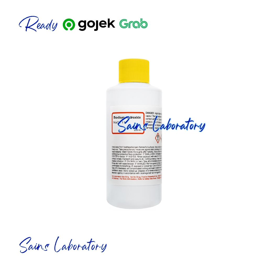 Natrium Hidroksida 1 N NaOH Sodium Hydroxide Larutan 1 N 250 ml