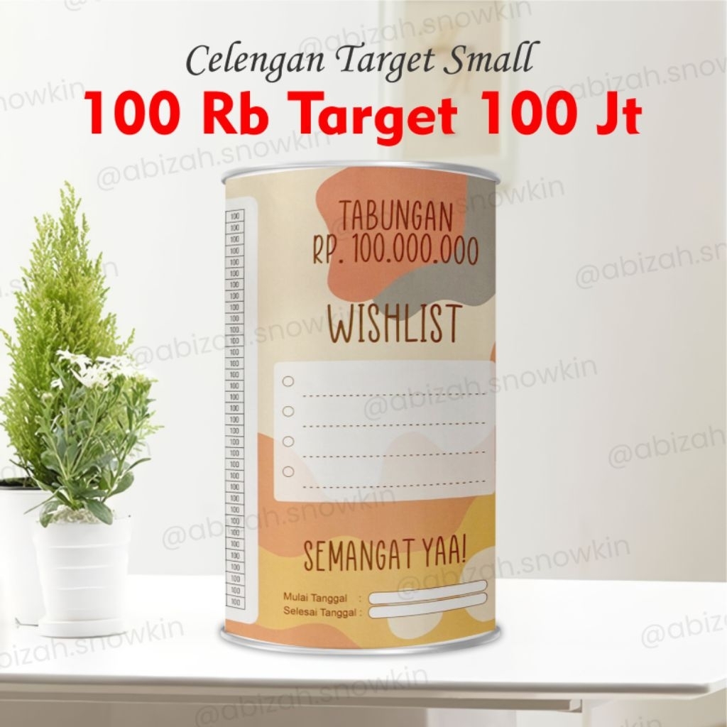 CELENGAN SMALL TARGET 100RB 100JUTA / CELENGAN VIRAL / CELENGAN TARGET