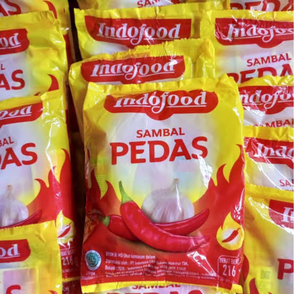 

Indofood Saus Sambal Pedas Sachet 24 x 9gr