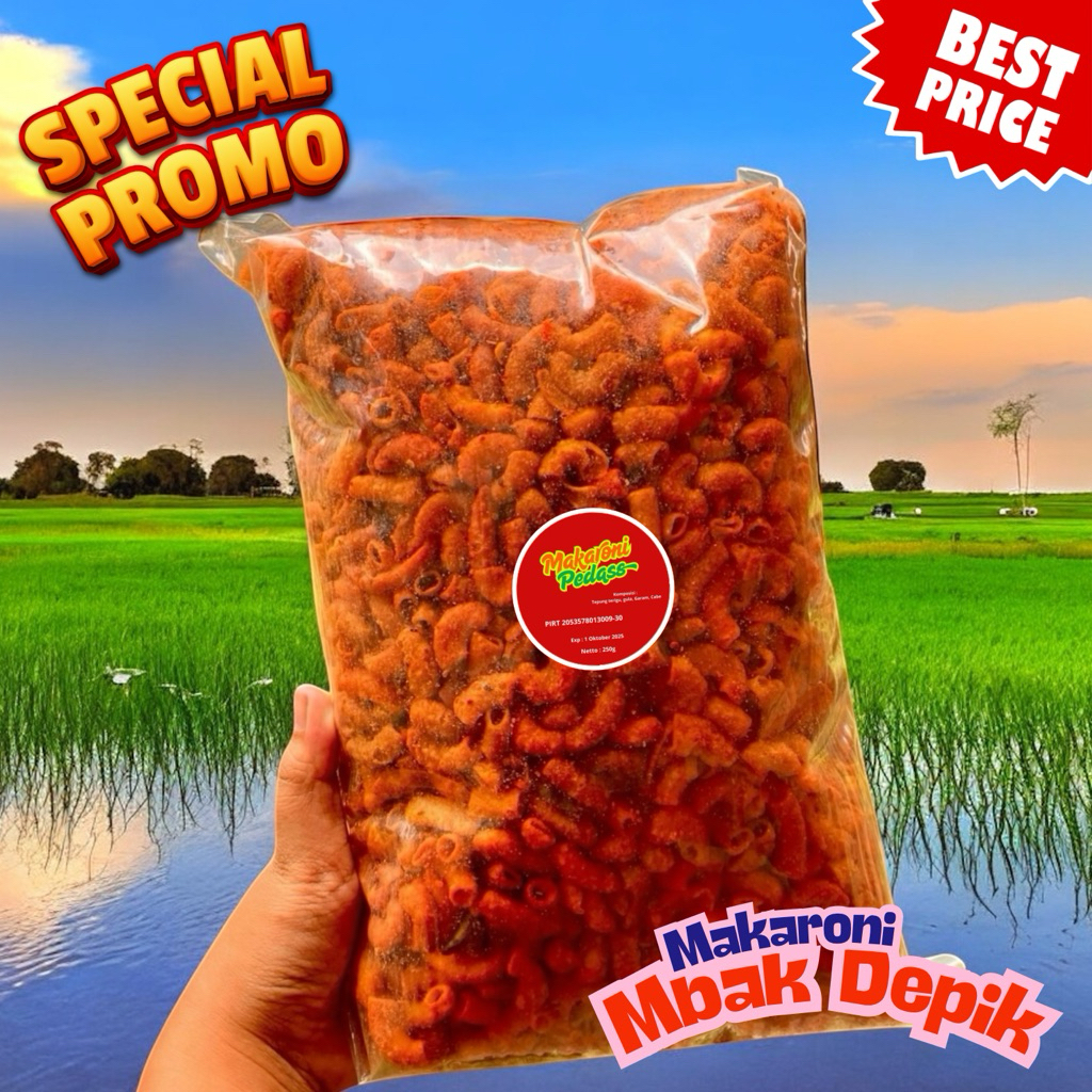 

Makaroni Pedas Nusantara 250gr – Pedas Lokal Rasa Juara