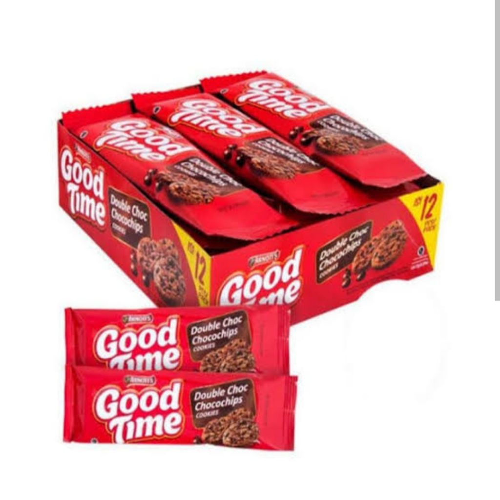 

Good Time Goodtime Cookies Double Choc ecer 1500 | box Isi 12 bks