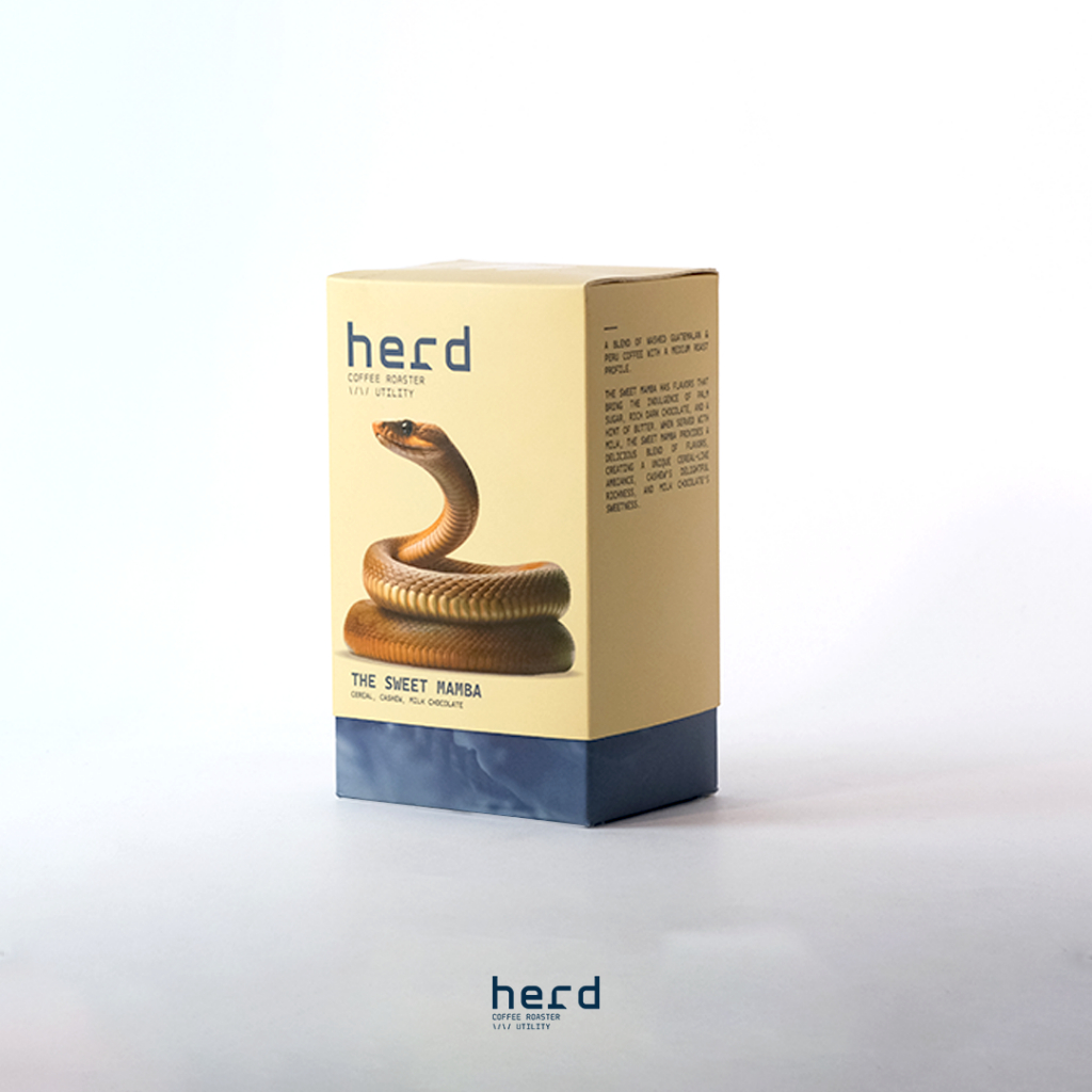 

Biji Kopi The Sweet Mamba Espresso Roast 200 gr Specialty Arabica Herd Coffee