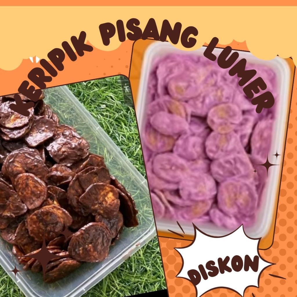 

Keripik Pisang Manis Lumer