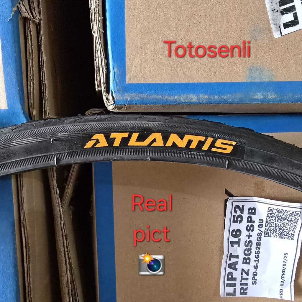 BAN LUAR LUAR SEPEDA FIXIE UKURAN 700X 23C BAN LUAR ATLANTIS