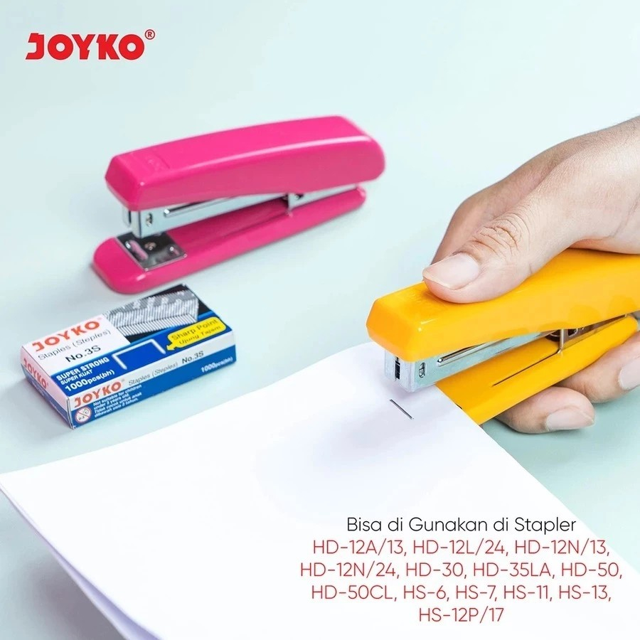 

[PGATK] JUAL ISI Staples JOYKO NO. 3S. JUAL ISI Refill Staples 1 kotak.