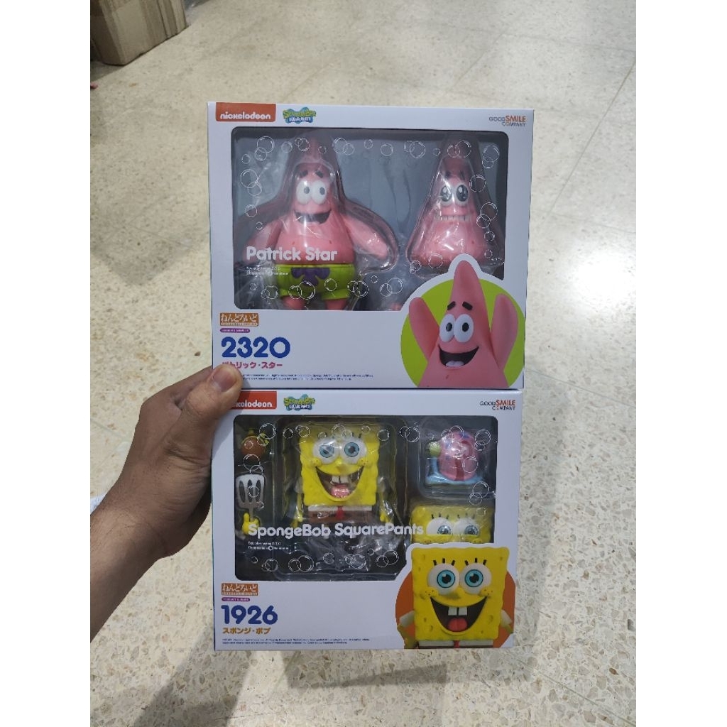 Nendoroid 1926 2320 Patrick Star Spongebob sponge bob Squarepants Set Ori Nickelodeon