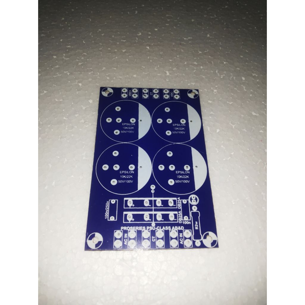 PCB PSU tandon - PCB power suplay 4 elko