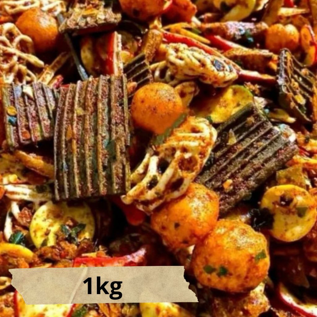 

Kerupuk Campur Pedas Daun Jeruk / Kerupuk Seblak Mix 1 Kg