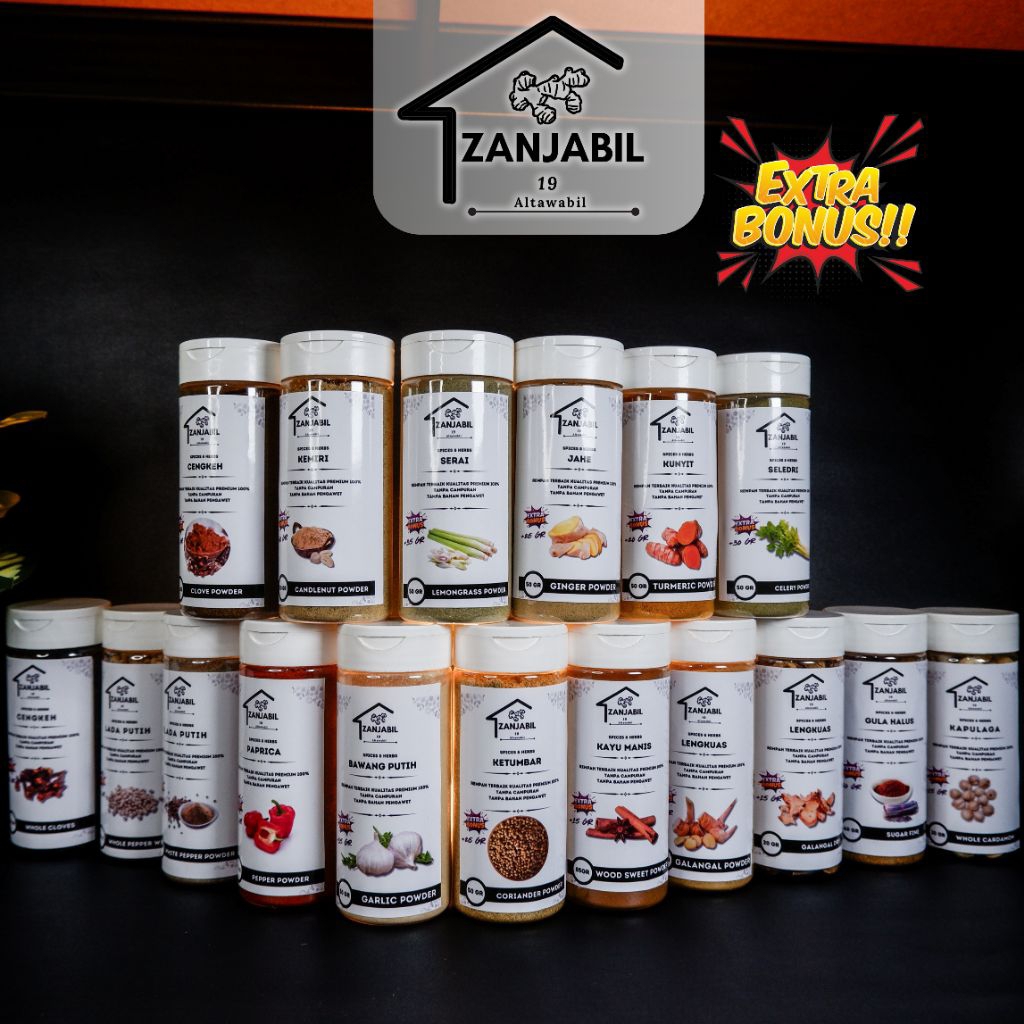 

Pusat Bumbu Organik Herbal Zanjabil Official Shop Kebutuhan Dapur Sehat Keluarga