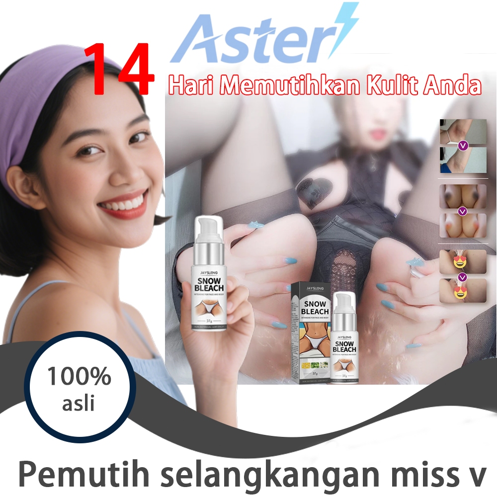 【ASTER】Mencerahkan selangkangan dan miss v memutihkan ketiak dan selangkangan cream selangkangan hit