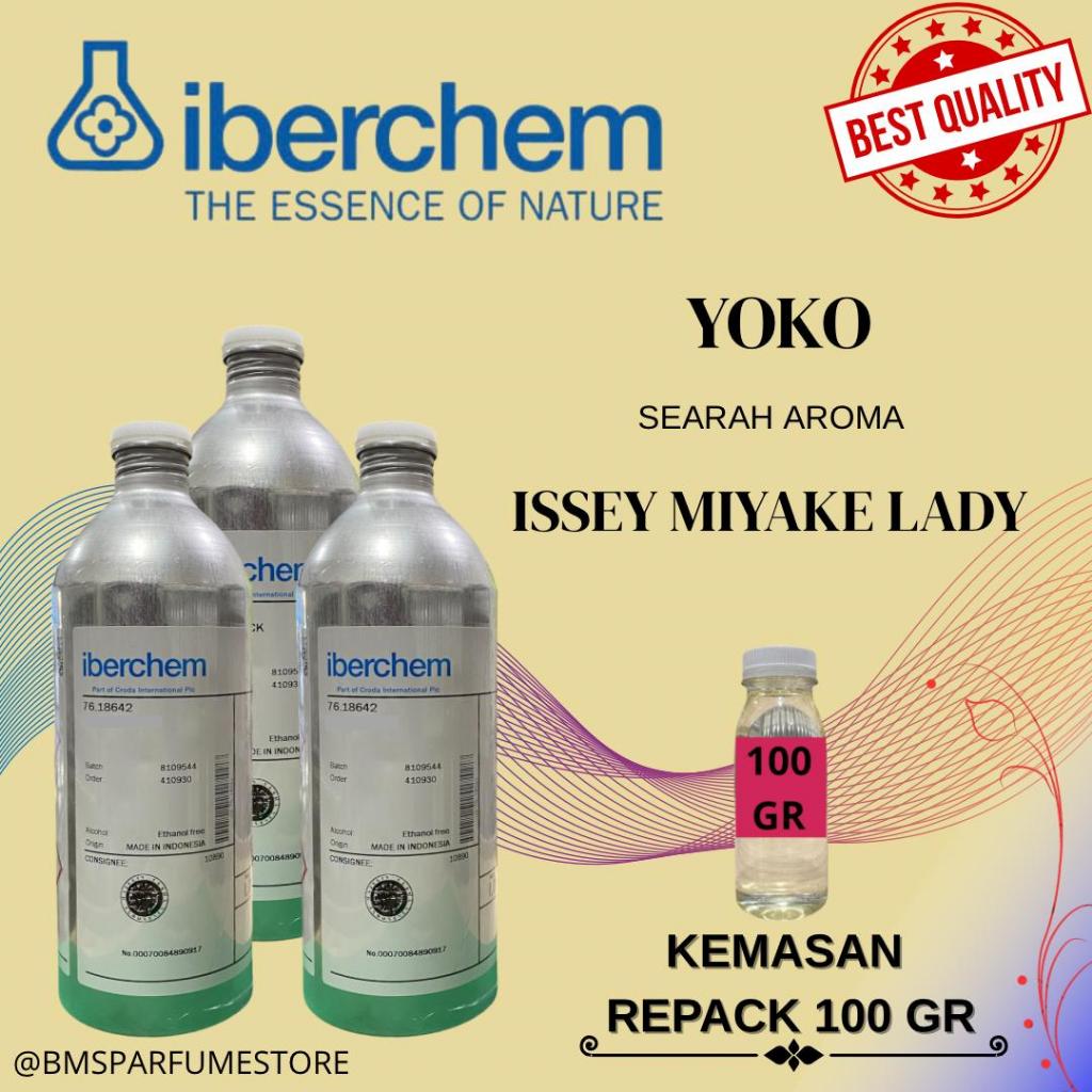 100 GR REPACK YOKO BY IBERCHEM SEARAH ISSEY MIYAKE LADY BIBIT MURNI ORIGINAL PABRIK