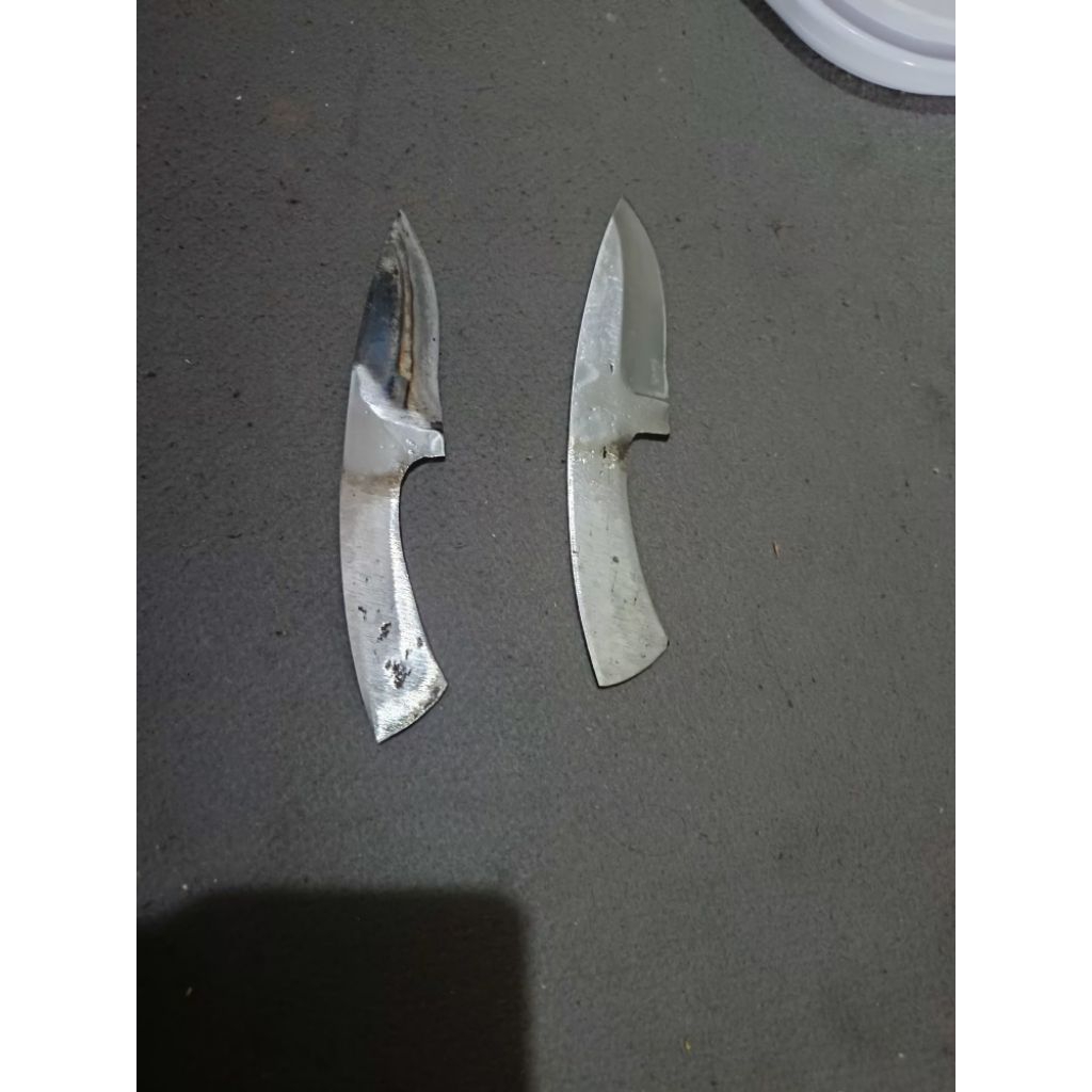 bilah mentahan pisau dapur burscraft