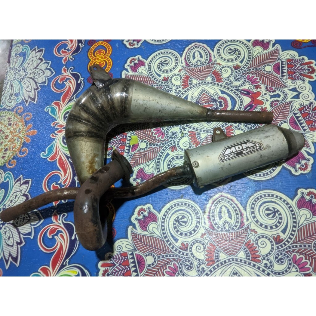 KENALPOT RACING YAMAHA DT 100 DT125 MEREK MDM SECOND