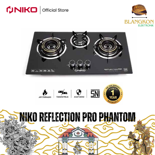 KOMPOR NIKO 3 TUNGKU PRO PHANTOM / REFLECTION HITO / REFLECTION NEXT SAKURA / REFLECTION NEXT BLACK