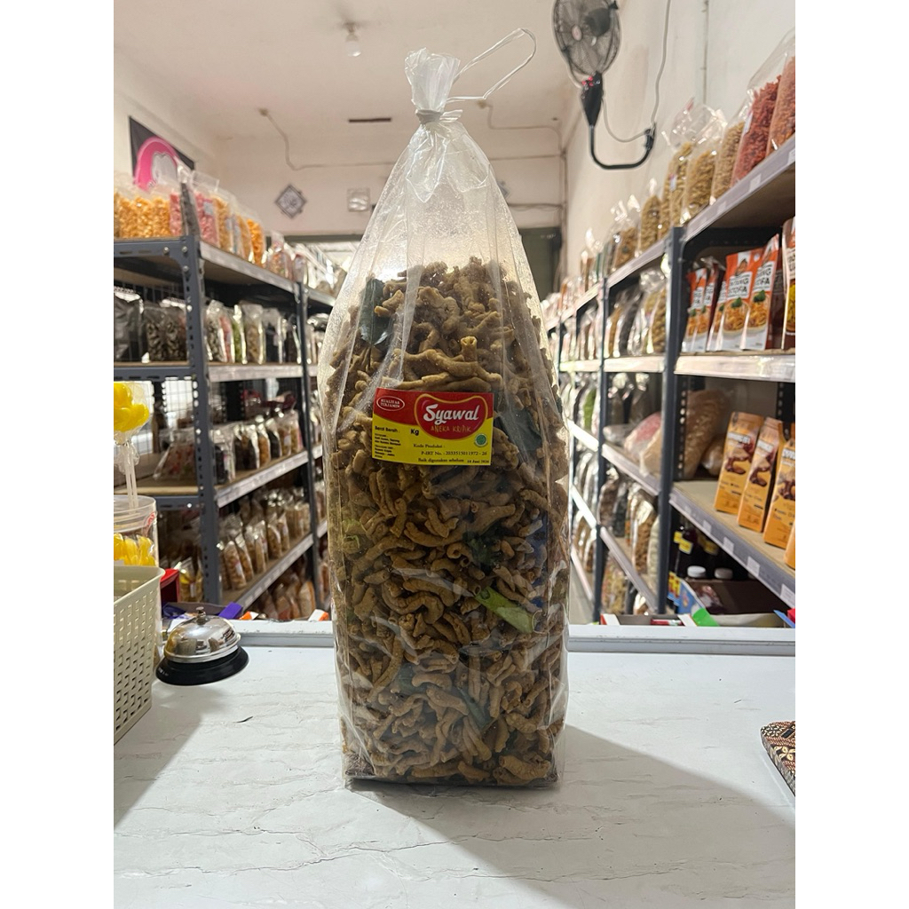 

Keripik Usus Merk Syawal 1 Ball 2 Kg ( Free Buble Wrap / Kardus )