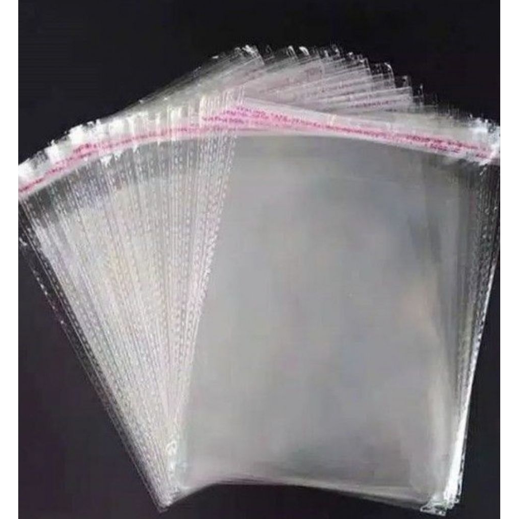 

plastik opp lem isi 100 untuk undangan(15x24) tebal 17 micron