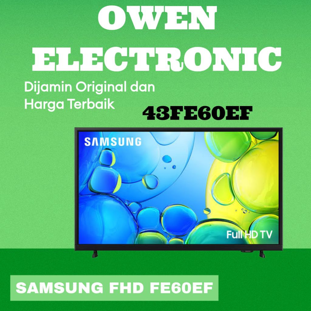 SAMSUNG 43FE60EF / 43FE60EFKXXD FULL HD SMART TV 43 inch 2025 series