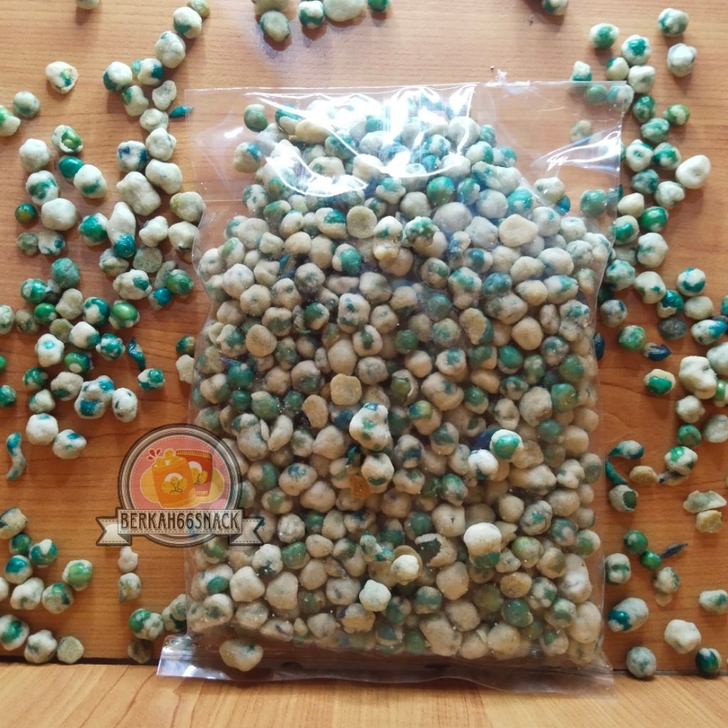 

Kacang Ijo Tepung Putih 250g | Cemilan Kacang Polong Ijo Jaipong