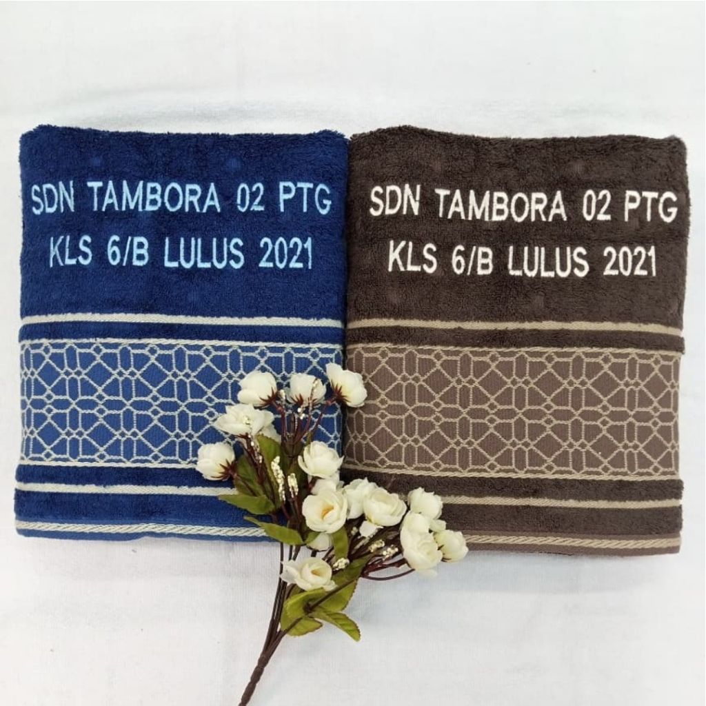 Jasa Bordir Custom Nama / kata