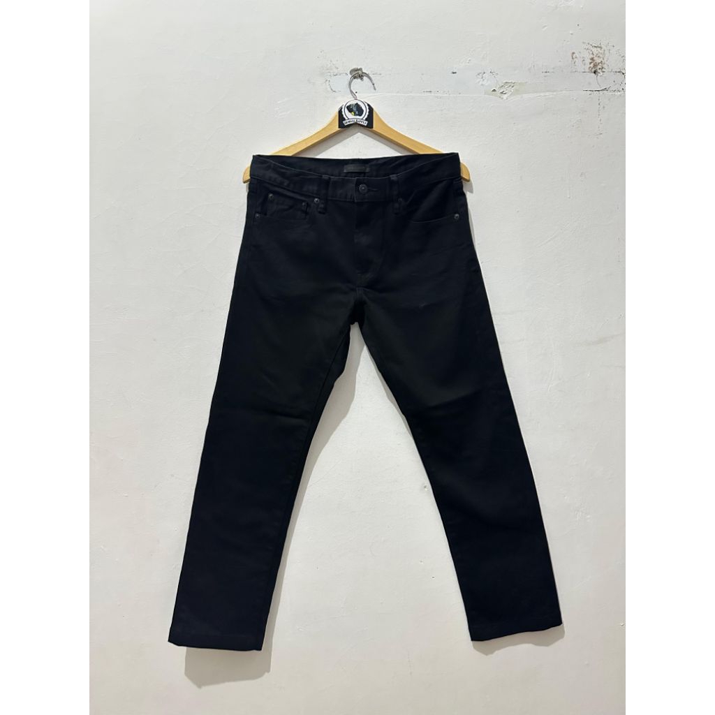 Selvedge Denim Uniqlo Black