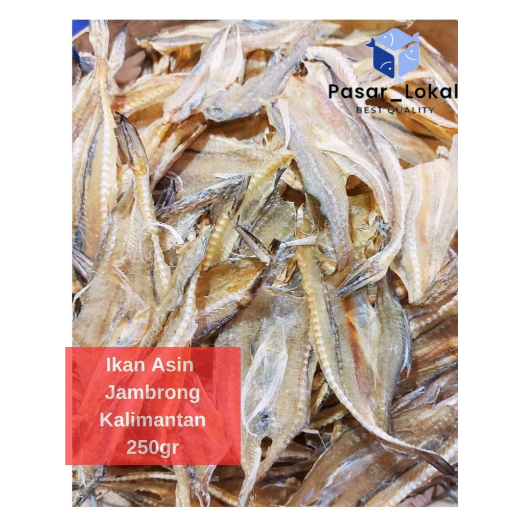 

Ikan Asin Siting Belah/Jambrong Kalimantan /250gram